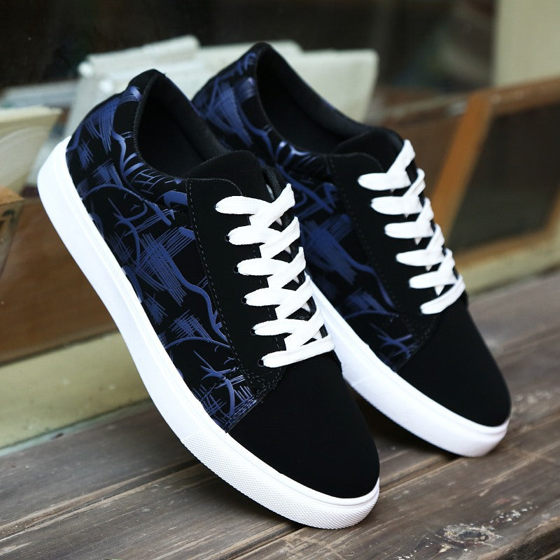 Spring new men's casual shoes, student sports shoes, running shoes, fashionable Korean style men's shoes, one piece drop shipping
