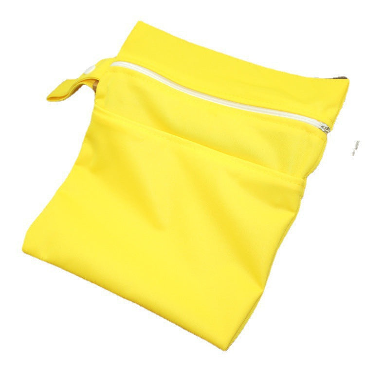 Dulaiduwan maternal and child supplies washable baby stroller diaper storage hanging waterproof bag baby diaper bag for going out