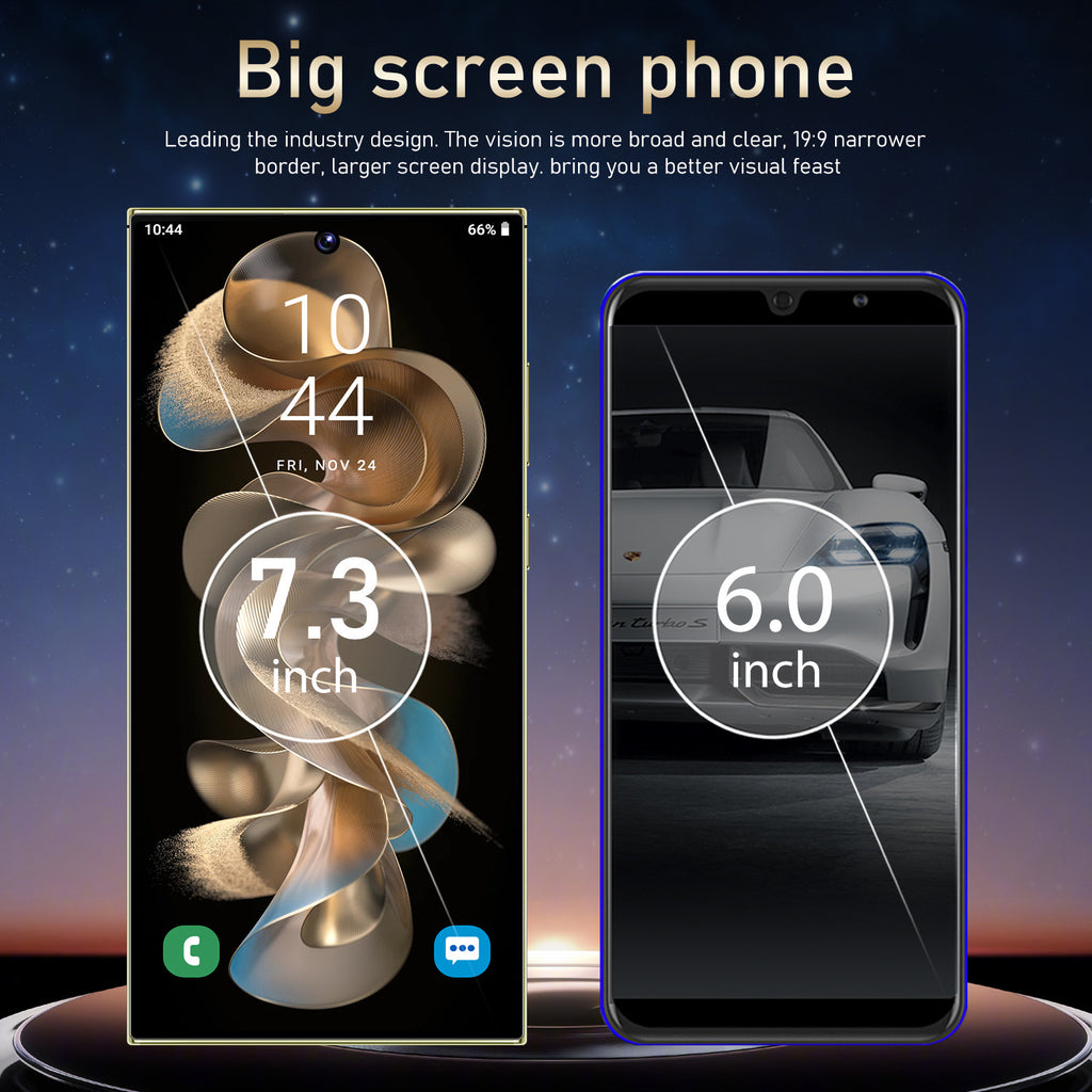Cross-border S24Ultra Smartphone 7.3-inch Built-in Pen 16 1T Android Phone Source Factory (Hot Model)