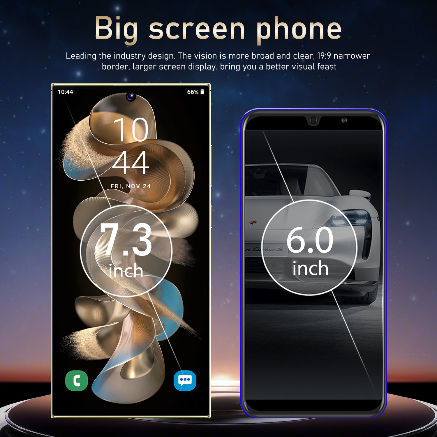 Cross-border S24Ultra Smartphone 7.3-inch Built-in Pen 16 1T Android Phone Source Factory (Hot Model)