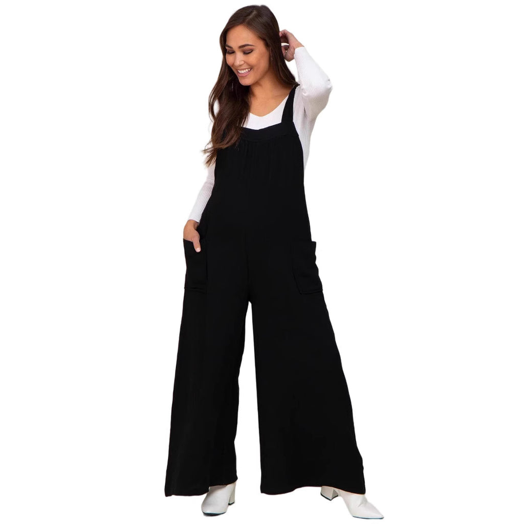 Foreign trade maternity pants spring and summer thin beige lace-up maternity wide-leg pants casual maternity pants