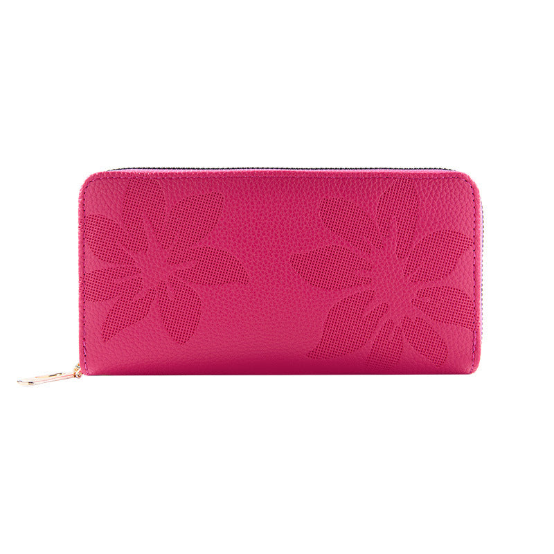 ladies wallet female high-end long clutch bag single zipper large capacity coin purse mobile phone bag horizontal version