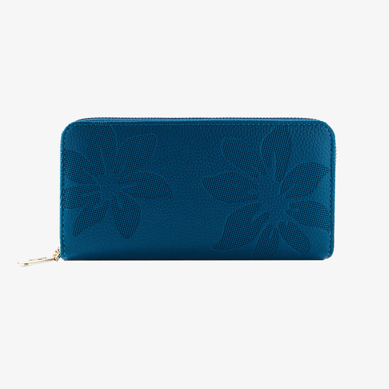 ladies wallet female high-end long clutch bag single zipper large capacity coin purse mobile phone bag horizontal version