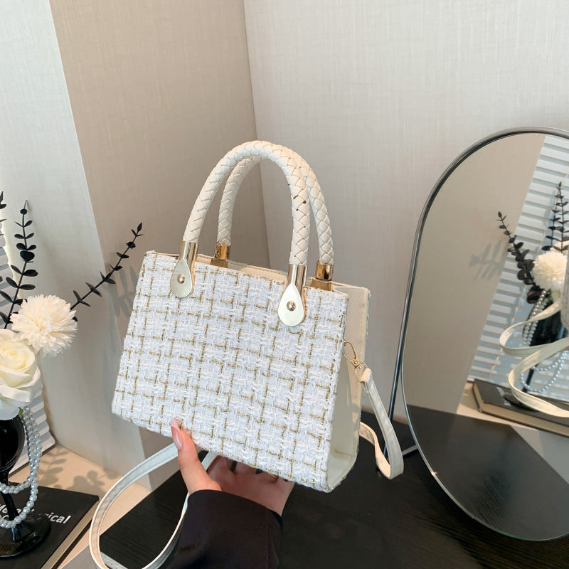 This year's popular bags women's bags summer new fashion Korean style aesthetic texture shoulder crossbody small square bag