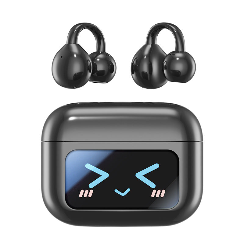 M100 cross-border touch screen with screen ear clip Bluetooth headset with good sound quality and large battery wireless headset wholesale