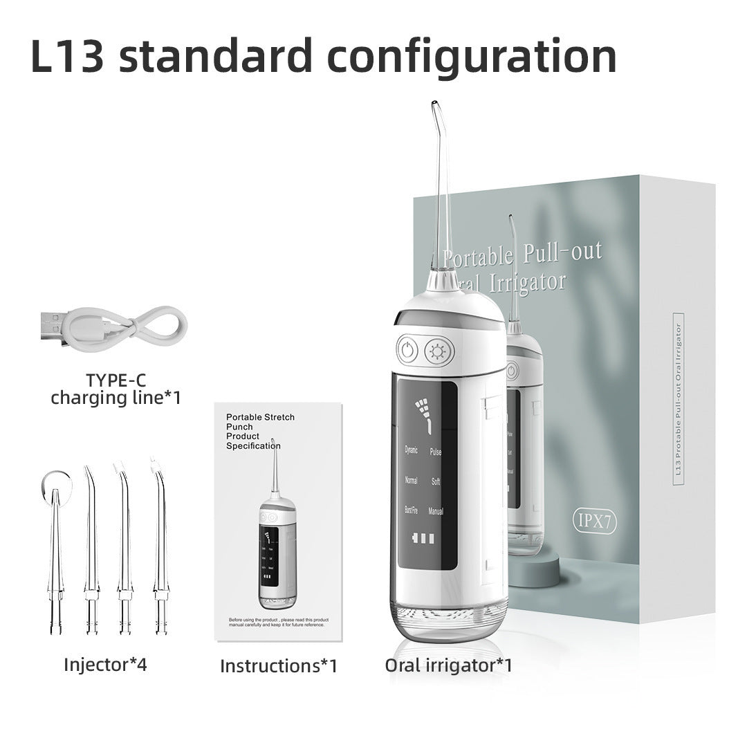 Meiyijie handheld portable water flosser tooth cleaning machine tooth cleaning machine oral irrigator cross-border new