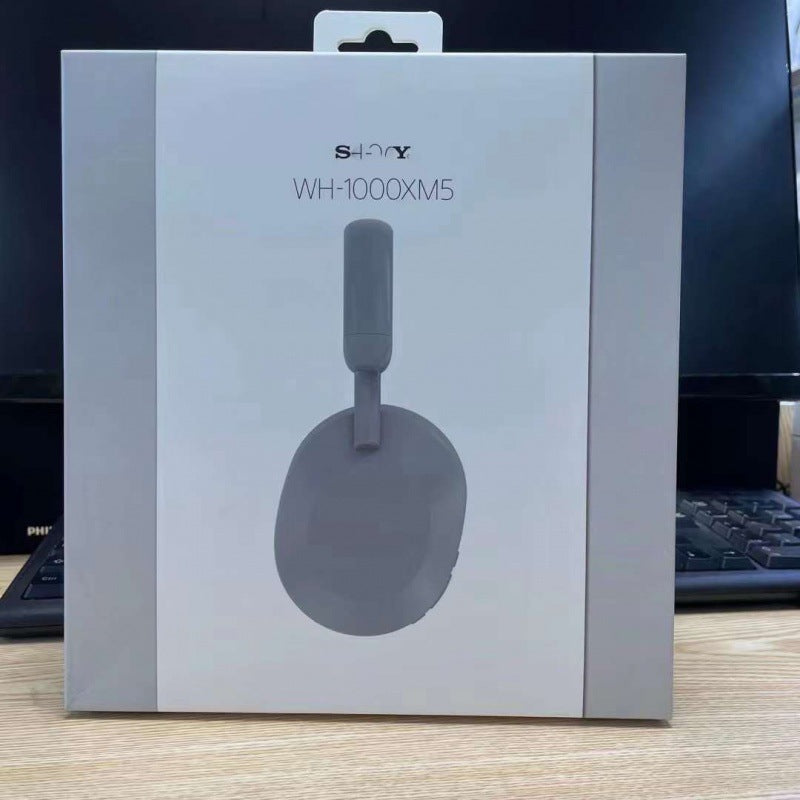 Cross-border spot WH-1000XM5 head-mounted Bluetooth headset full-ear wireless call headset game low latency