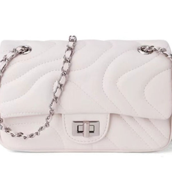 Summer hot style diamond chain women's bag high-end fashion all-match women's bag shoulder crossbody small square bag women