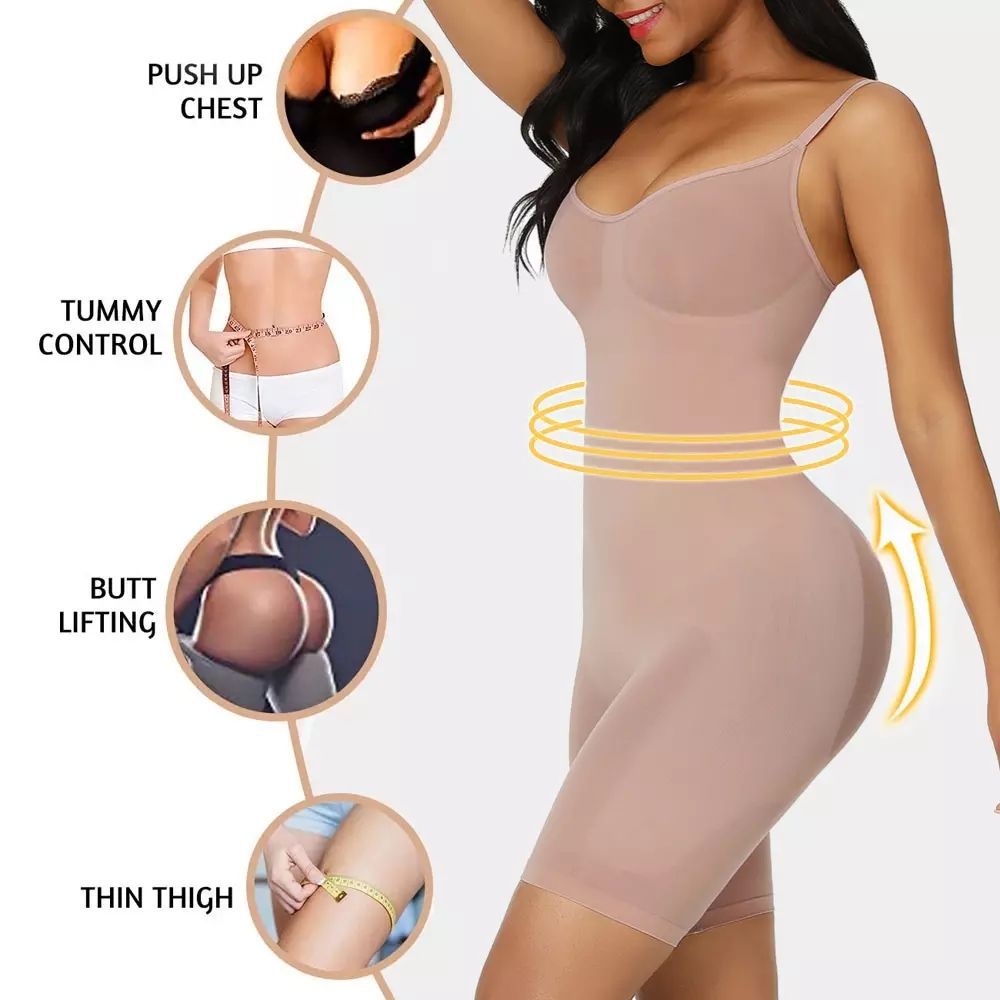European and American hot-selling one-piece body shaping clothes, one-piece belly shaping slimming clothes, arm lifting waist and chest binding underwear body suit