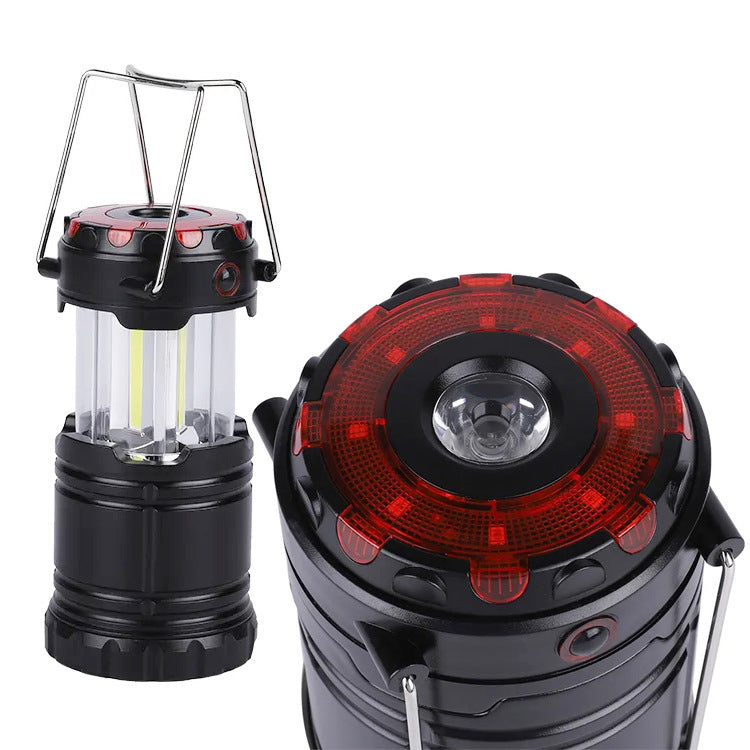 Cross-border LED camping lantern portable stretch portable tent lantern lighting lantern emergency light outdoor camping lantern