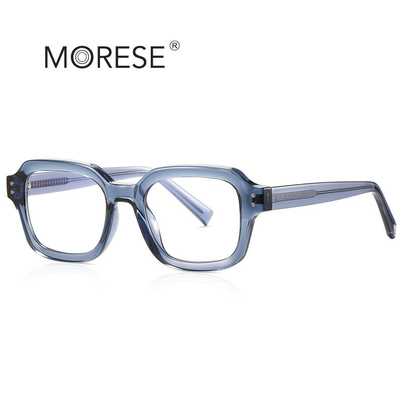 New men's anti-blue light glasses 2190 square frame TR90 retro British style optical frame spot European and American style frame