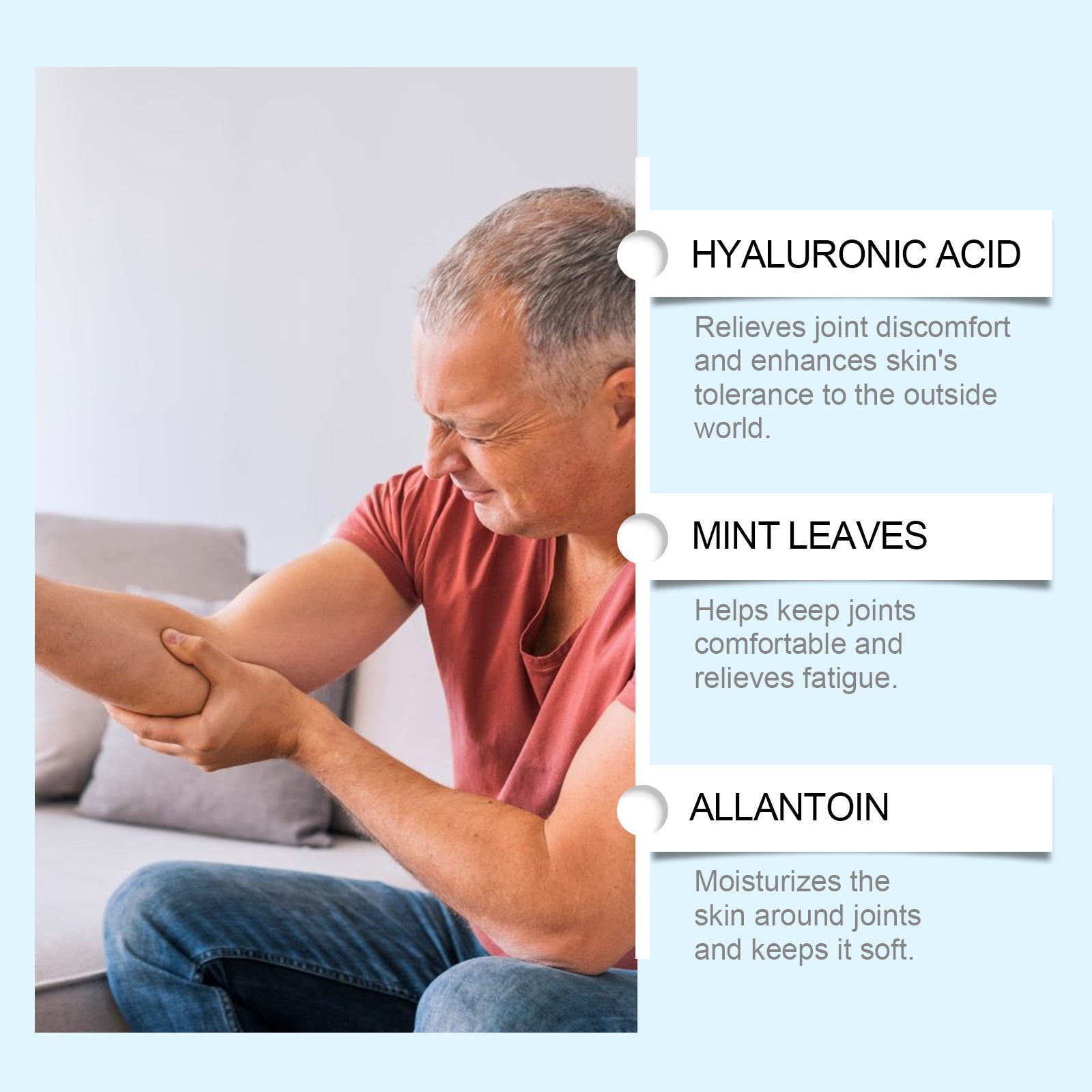 LANISKA Joint Care Cream: Gentle collagen care for the body, a topical massage cream to relieve hand and foot discomfort.