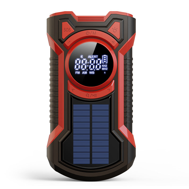 Waterproof hand crank emergency radio multifunctional solar bluetooth speaker portable combat readiness radio 50