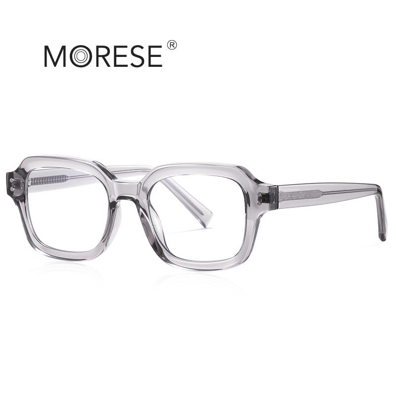 New men's anti-blue light glasses 2190 square frame TR90 retro British style optical frame spot European and American style frame
