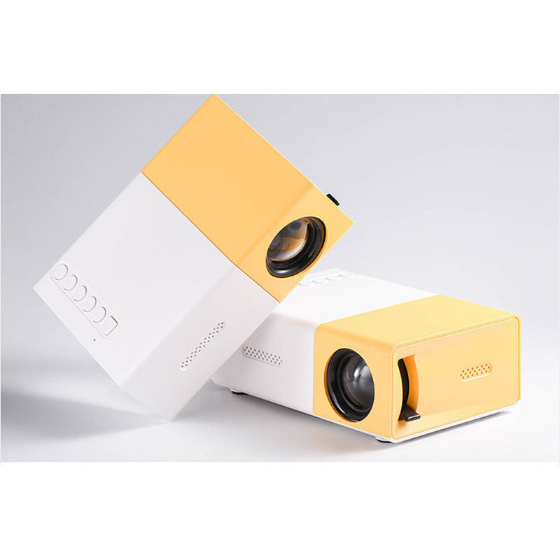 Cross-border YG300 projector children's small mini projector home wall projection 4K HD portable projector
