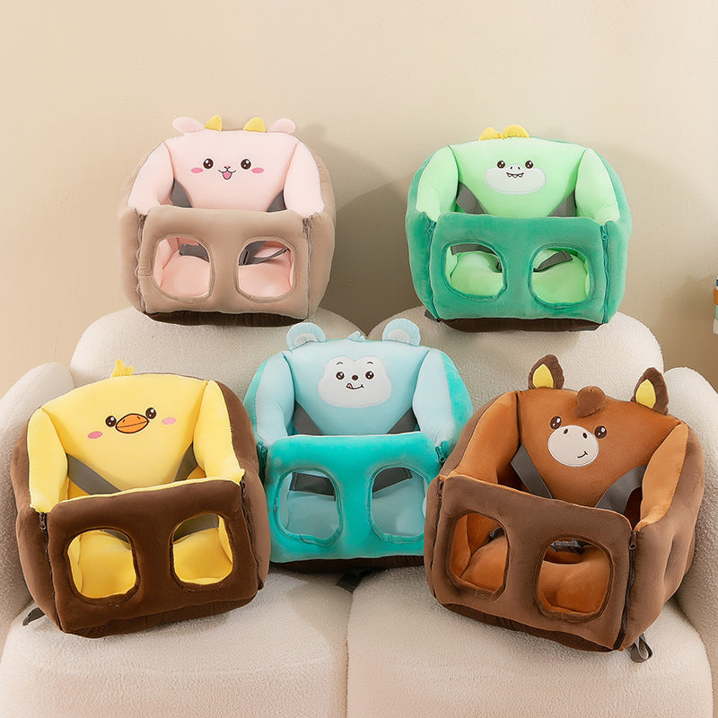 Cross-border baby learning to sit infant multifunctional dining chair anti-fall car safety stool seat children's sofa wholesale