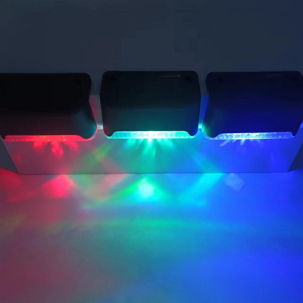 Hot selling solar step lights, waterproof garden lights, decorative wall lights, railings, staircase lights, source factory