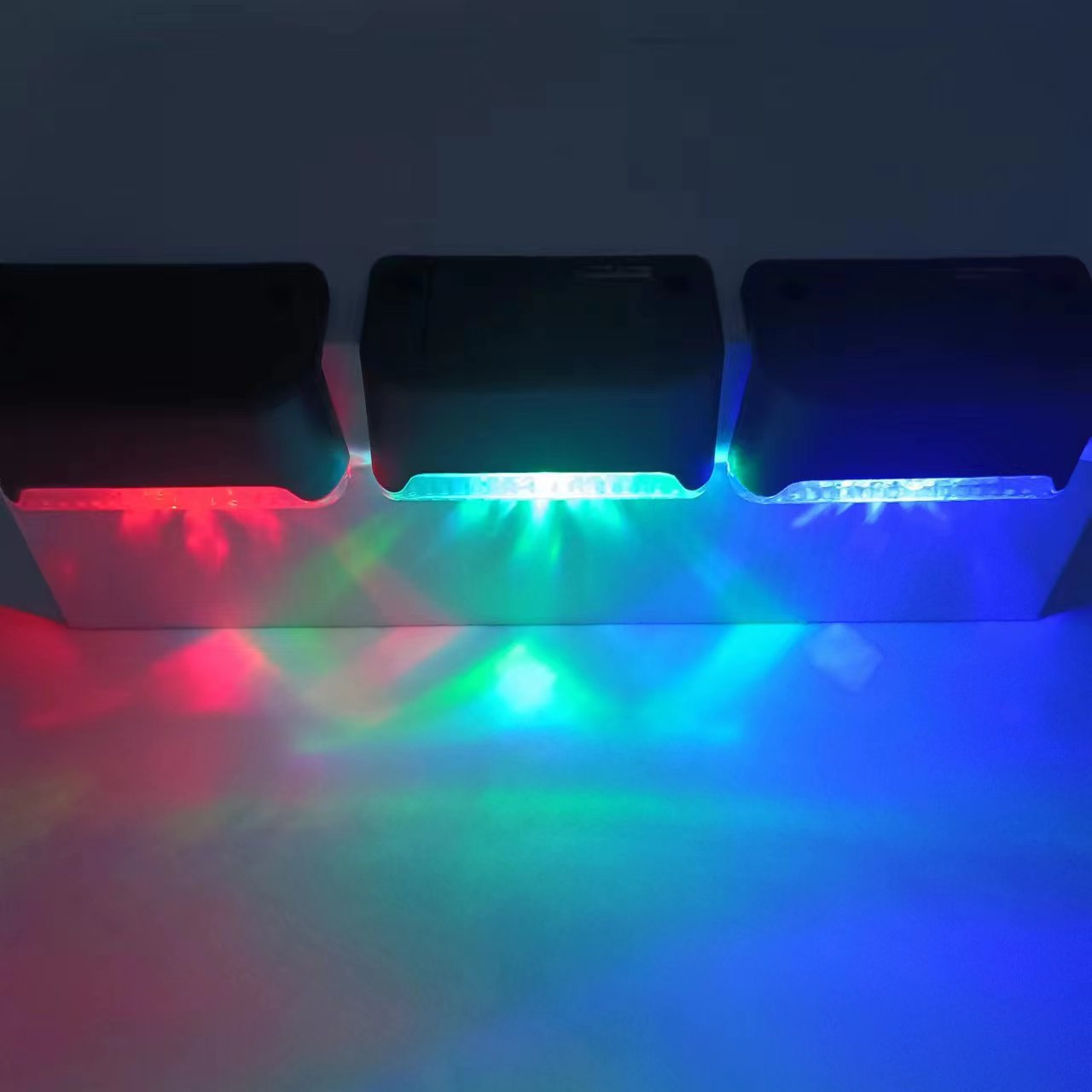 Hot selling solar step lights, waterproof garden lights, decorative wall lights, railings, staircase lights, source factory