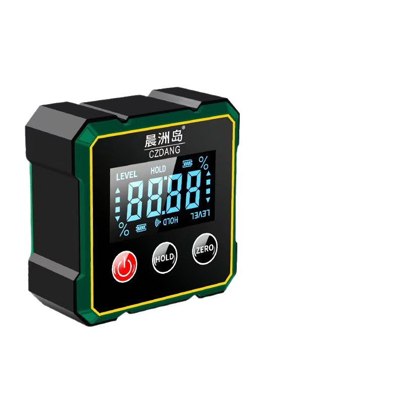 Manufacturer wholesale electronic digital display inclinometer 360 magnetic laser level small protractor laser level