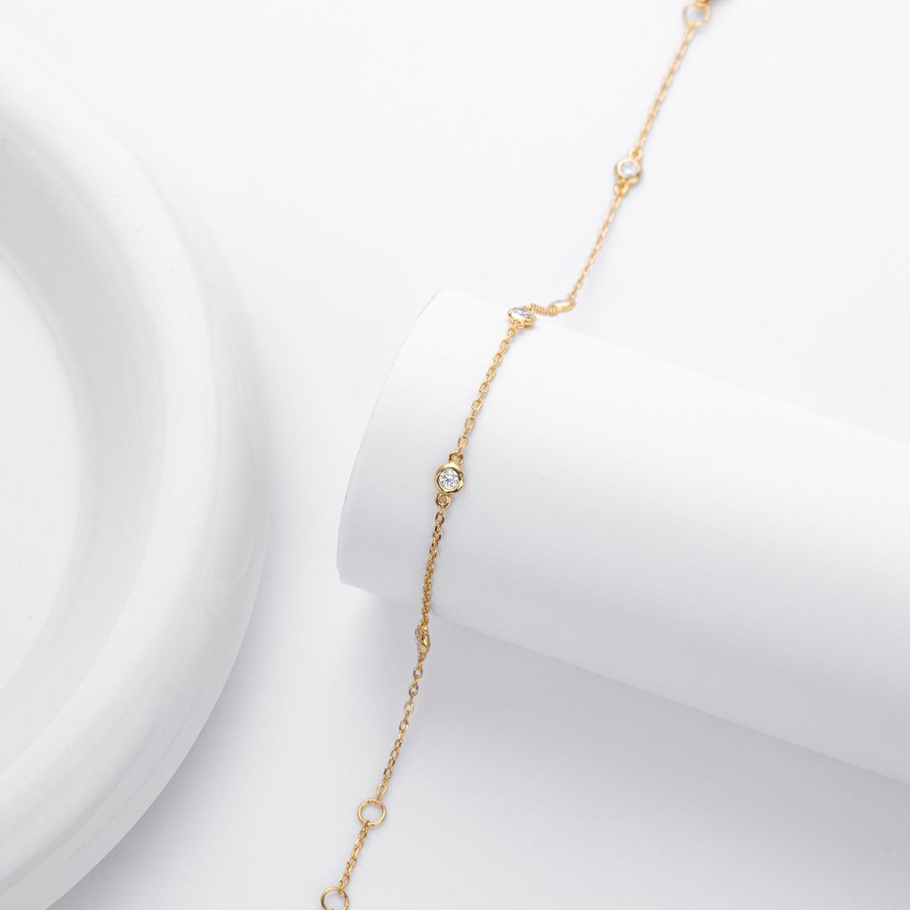 Cross-border new S925 sterling silver bracelet fashionable and simple women's hand jewelry personality light luxury high-end niche jewelry female