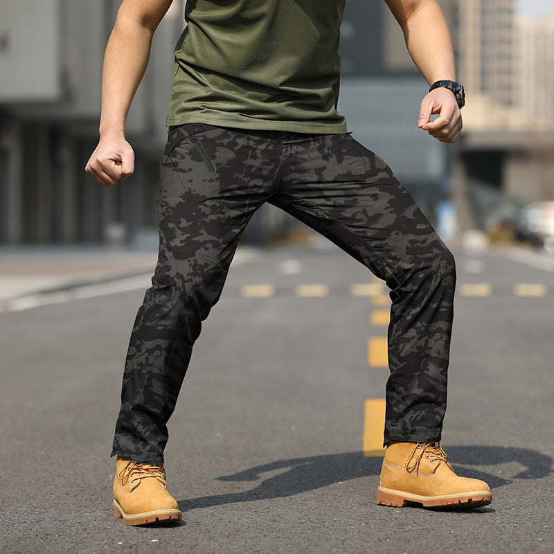 Archon X9 tactical pants slim waterproof camouflage training pants spring and autumn outdoor overalls loose wear-resistant