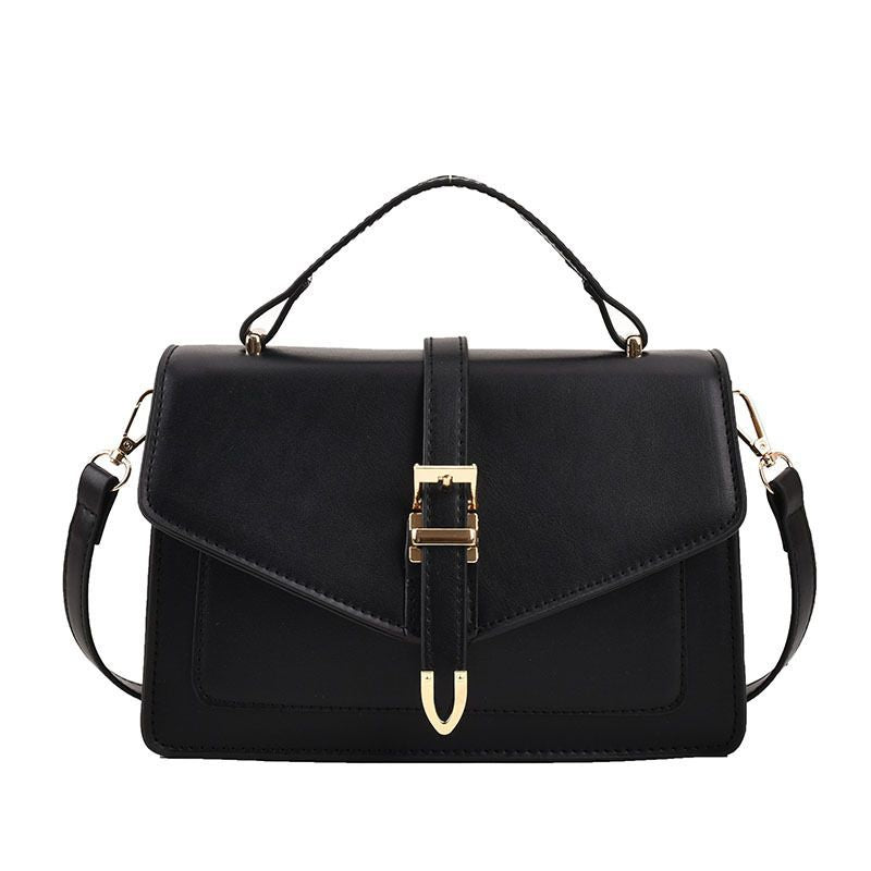 Niche design 2025 new winter trend fashion shoulder bag simple casual handbag small square bag messenger bag