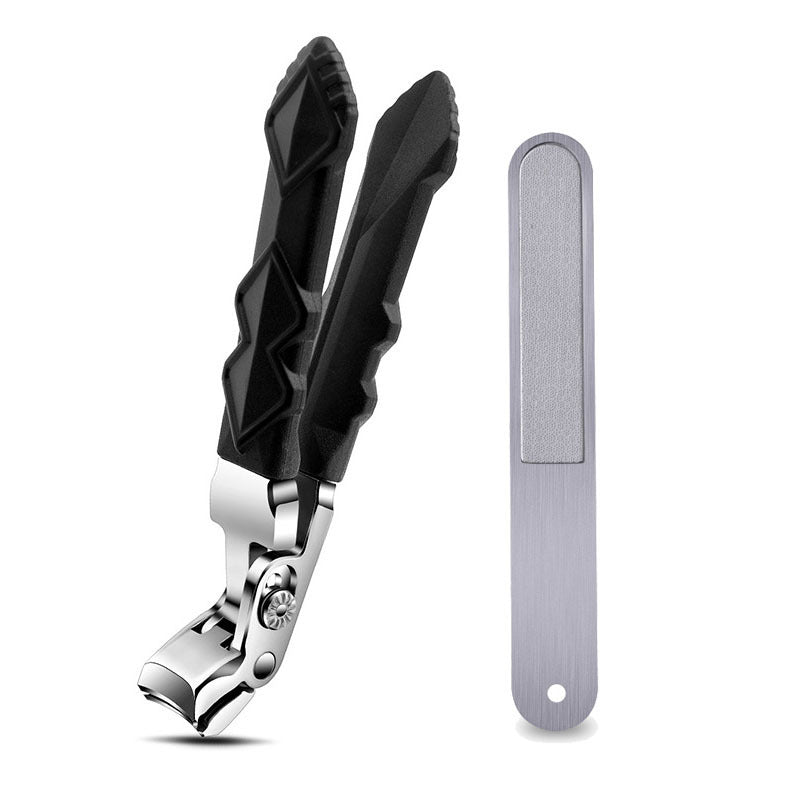 New style elbow nail clippers stainless steel long handle nail scissors large opening grip manicure nippers pedicure toenail nippers