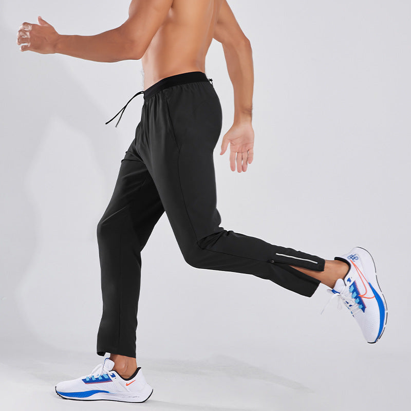 Men's Spring and Autumn Thin Running Quick-drying Loose Breathable American Outdoor Fitness Training Basketball Pants