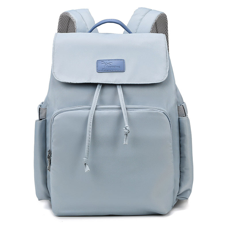 New style mommy bag double shoulder fashionable multifunctional travel bag mommy bag maternity bag dry and wet separation mother and baby bag