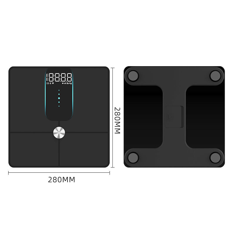 Body fat scale Bluetooth WiFi smart accurate small electronic weighing scale body fat scale fat measurement scale accurate