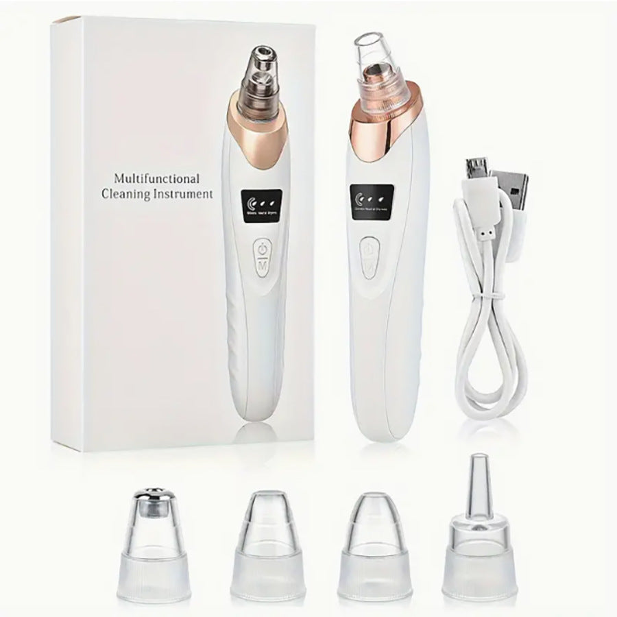 Cross-border electric blackhead remover, pore skin cleansing facial beauty instrument, acne removal and blackhead removal instrument