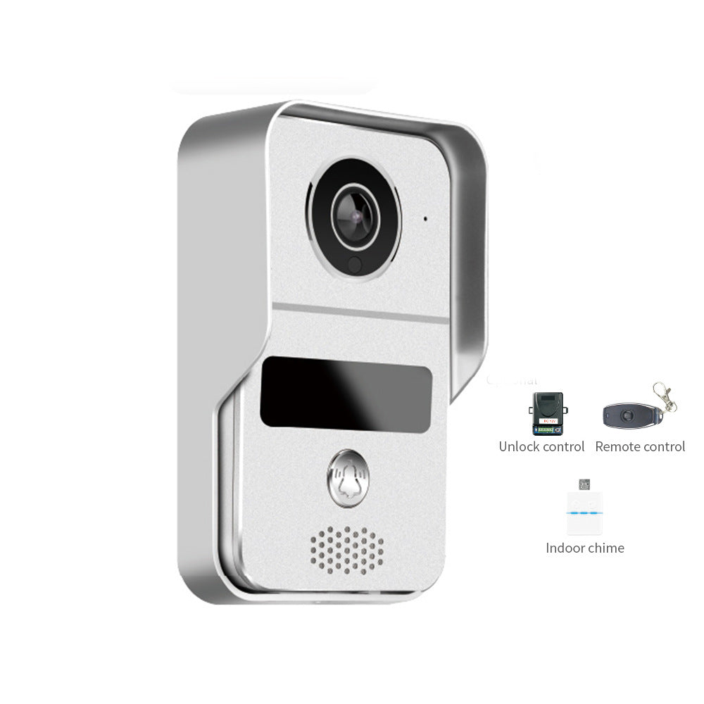 Tuya Smart WIFI Video Doorbell Network Video Doorbell Night Vision Duplex Intercom Motion Detection Unlocking Factory