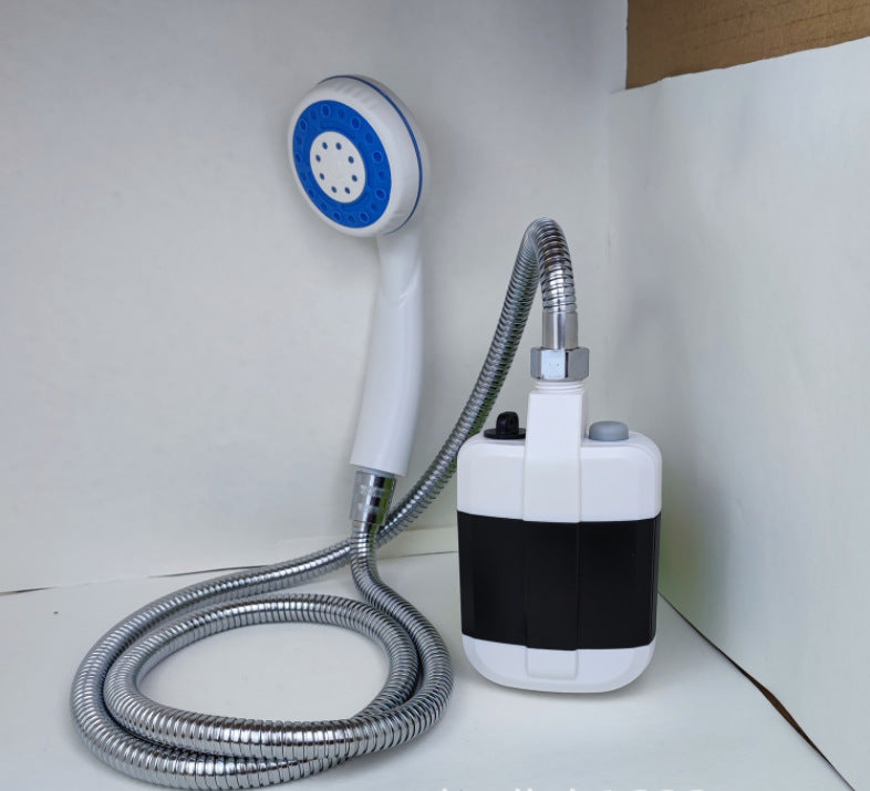 USB charging shower outdoor bathing artifact household electric shower dormitory rental rural portable simple