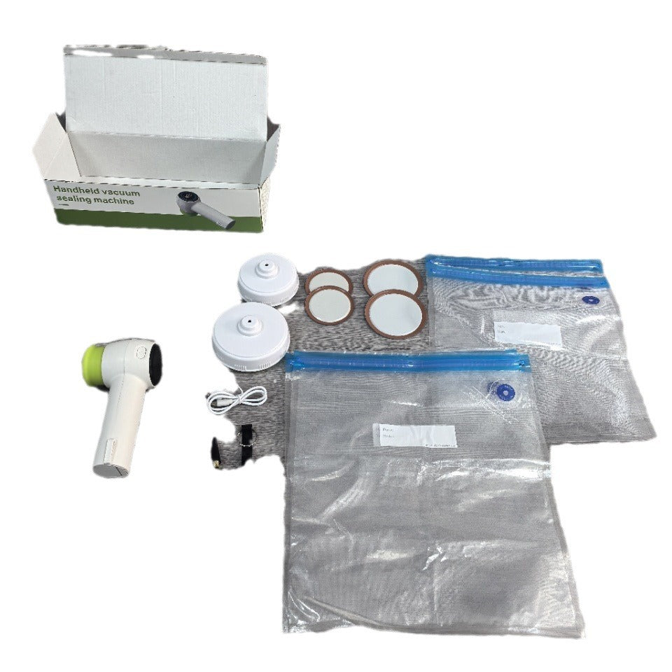 New cross-border multi-function vacuum sealer pumping black fresh-keeping bag mason jar sealer household vacuum machine