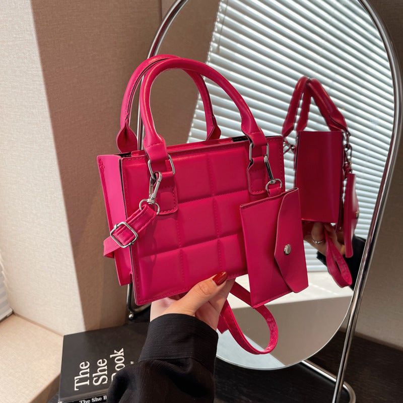 Small handbag  spring new popular new style fashion casual retro shoulder crossbody small square bag