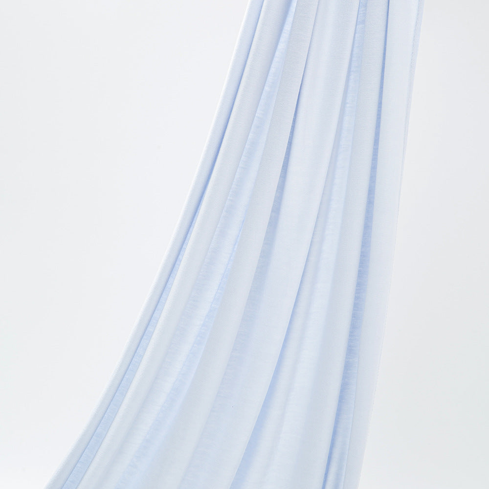 High-quality right-angle curled modal sweat cloth headscarf 170*60 mercerized cotton breathable and comfortable women's head scarf