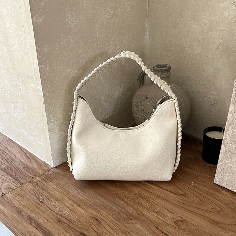 High-quality texture fashion crescent armpit bag women new style all-match simple trend portable shoulder messenger bag