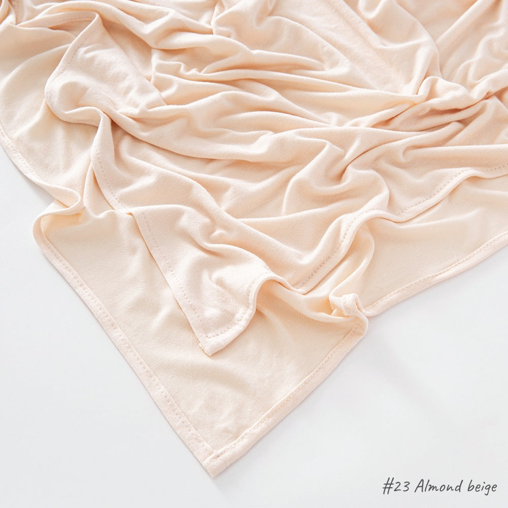 High-quality right-angle curled modal sweat cloth headscarf 170*60 mercerized cotton breathable and comfortable women's head scarf