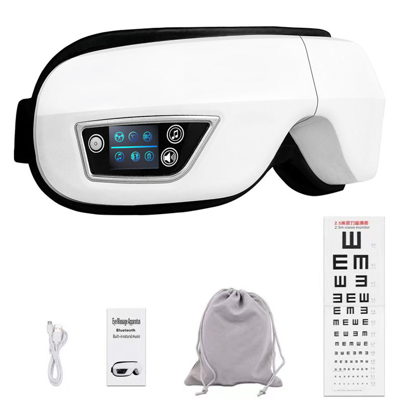 Dimeng Eye Massager Music Sleep Device Smart Air Pressure Eye Protector Voice Intelligent Large Memory Flowing Water Bird Song