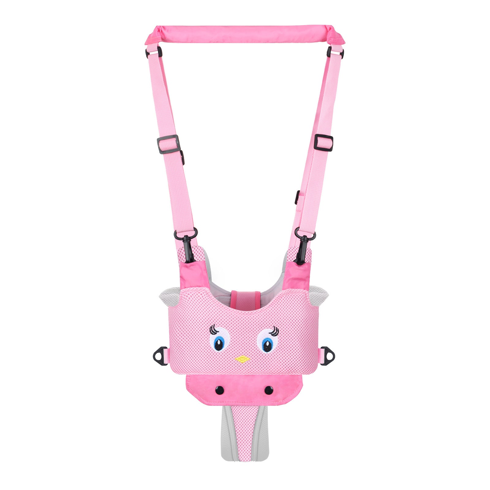 Baby learning walker, baby learning to walk, children learning to walk, breathable, anti-strangulation and anti-fall, bear learning walker, one piece for delivery