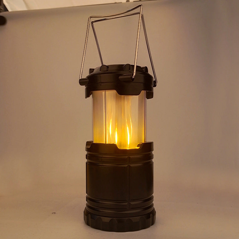 Cross-border LED camping lantern portable stretch portable tent lantern lighting lantern emergency light outdoor camping lantern