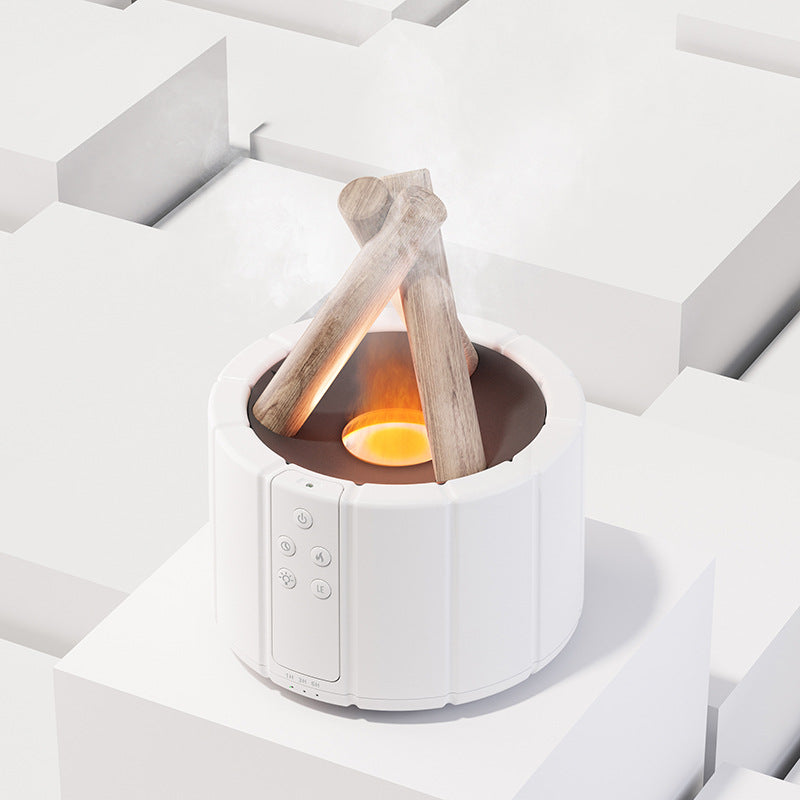 Gift creative bonfire aromatherapy machine humidifier bedroom small household diffuser essential oil flame aromatherapy humidifier