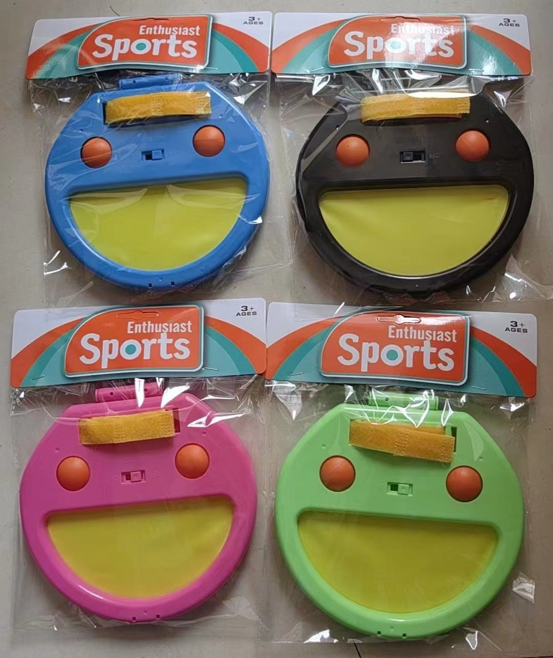 Popular hand-held racket outdoor sports and fitness hand-throwing ball throwing and catching parent-child outdoor elastic hand-held racket