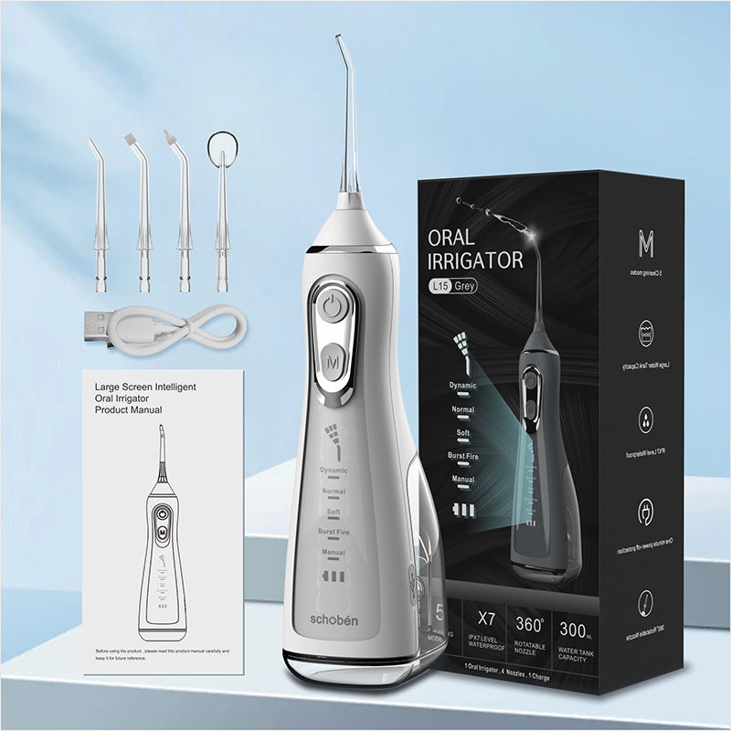 Meiyijie handheld portable water flosser tooth cleaning machine tooth cleaning machine oral irrigator cross-border new