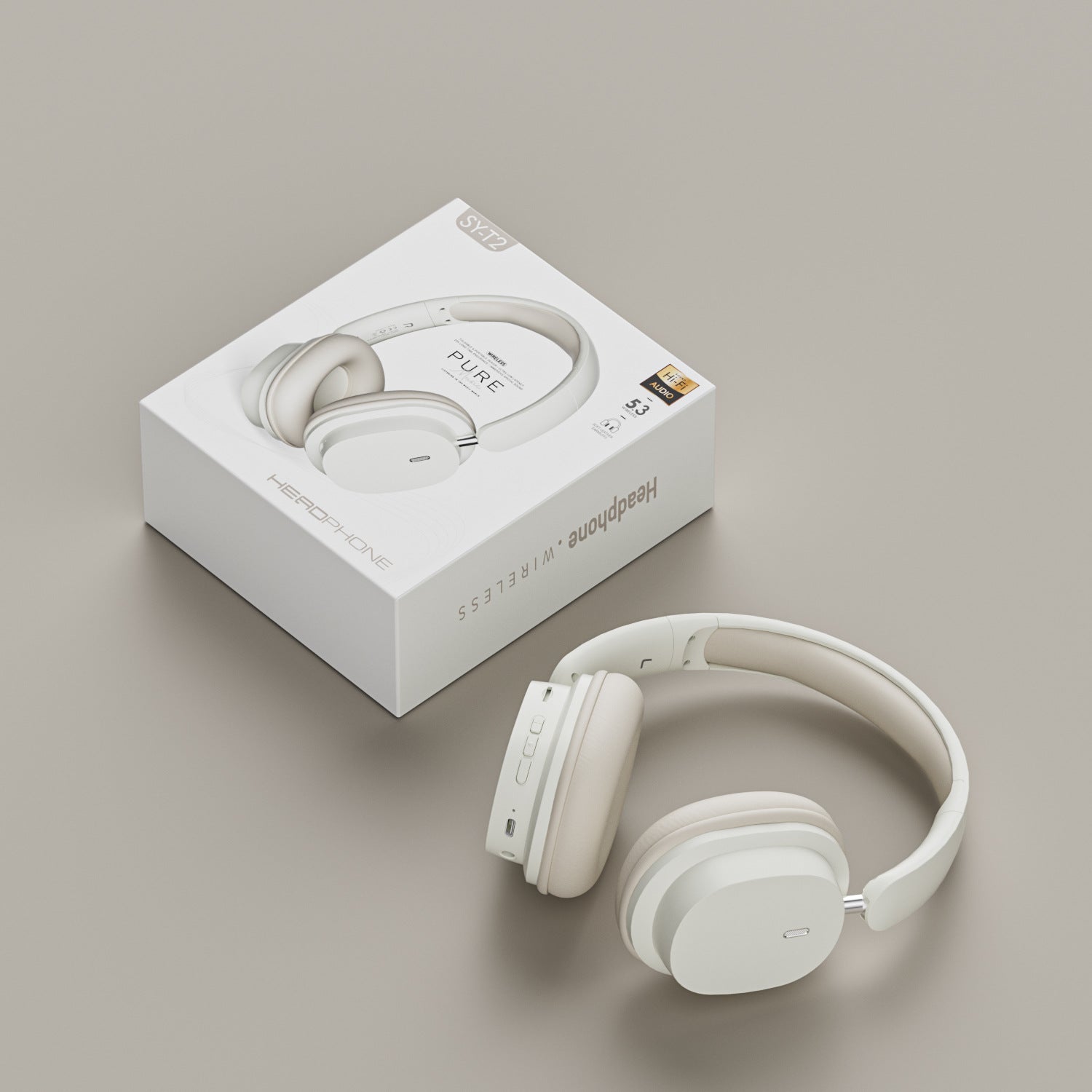 New Head-mounted Noise Cancelling Bluetooth Headset Wireless Gaming Headset Ultra-Long Battery Life Mobile Headset Manufacturer Wholesale