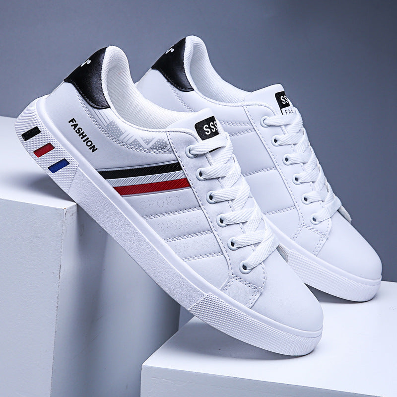 Spring New Casual Shoes Extra Large Men's Sneakers Trendy Breathable White Shoes Men's Sports Shoes Low Top