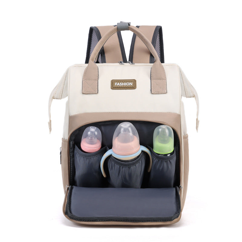 New nylon mommy bag summer small fresh multifunctional ladies backpack for going out with baby large capacity mother and baby bag