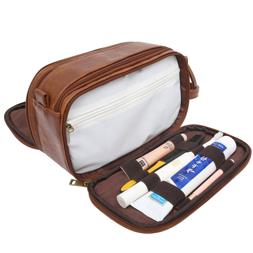 Factory direct sales cross-border new men's toiletry bag travel storage cosmetic bag large stock supply
