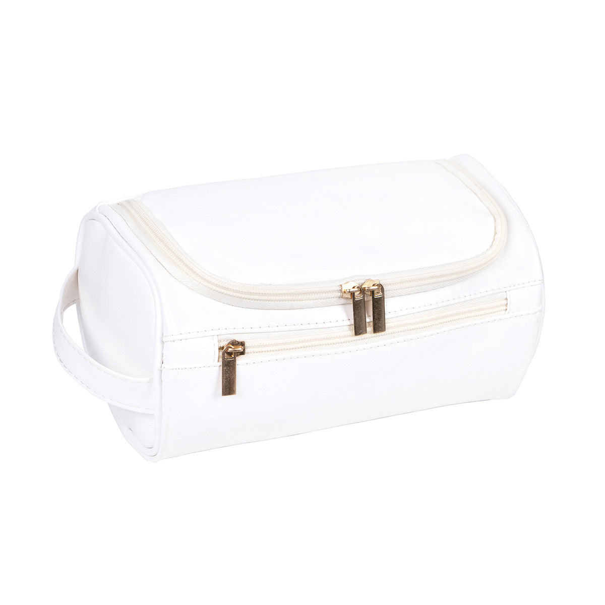 Large-capacity women's travel storage toiletry bag portable outing bag simple business trip handbag pu waterproof cosmetic bag