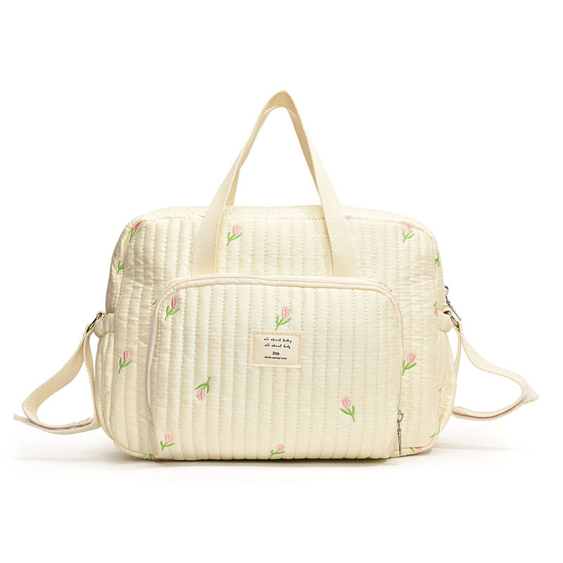 Korean version of mommy bag large size one-shoulder handbag mommy bag out of high value portable large capacity mother and baby bag women's bag